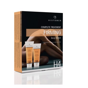Histomer Body H4 Firming Kit Deep Action Πακέτο Ολοκληρωμένης Φροντίδας για Σύσφιξη και Ενυδάτωση της Επιδερμίδας (2 Προϊόντα) Cream 250ml  + Peeling 200ml